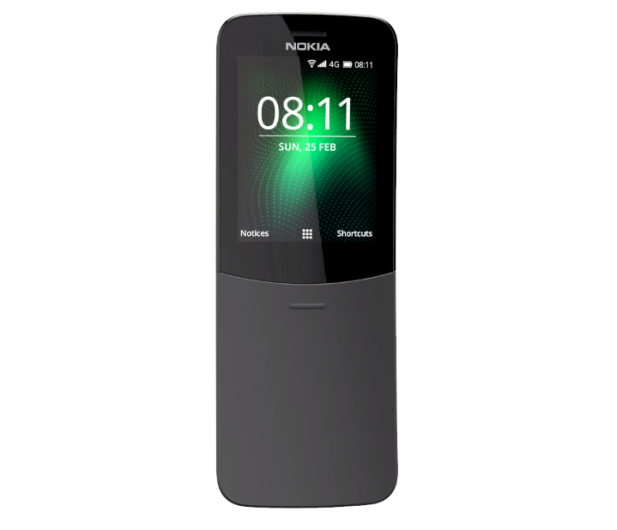 Nokia 8110 Dual SIM czarny - 436690 - zdjęcie 2